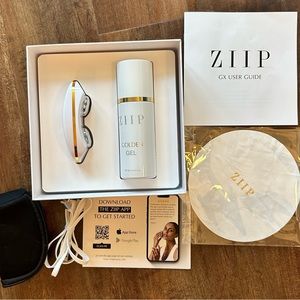 ZIIP GX Series with box, gel, case, cable, cloth, and user guide